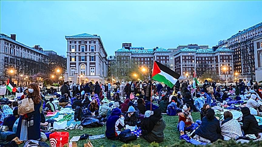 Columbia Üniversitesi, Filistin'e destek gösterilerine katılan bazı öğrencileri okuldan attı